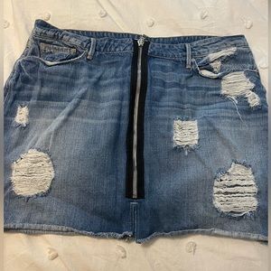Good American Denim Mini Skirt